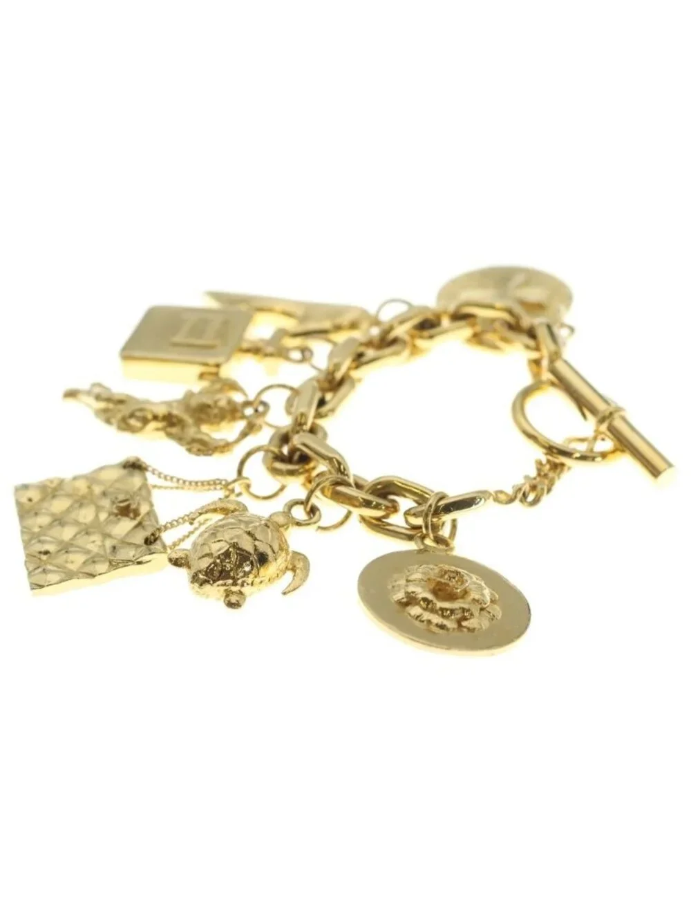 Chanel Icon Charm Bracelet Gold 23